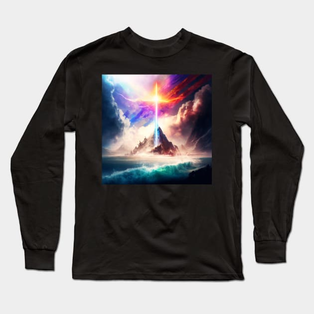 Justice sword. Long Sleeve T-Shirt by Newtaste-Store